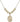 Saint Rafta Crystal Necklace | 3/4 inch | 6mm Beads _x0014_  14kt Gold Filled