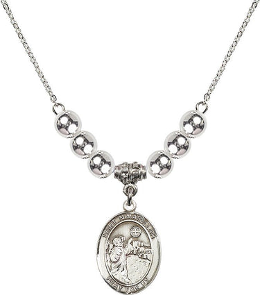 Collar de cristal de San Nimatullah | 1.9 cm | Cuentas de 6 mm | N32-8339