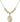 Saint Clement Crystal Necklace | 3/4 inch | 6mm Beads _x0014_  14kt Gold Filled