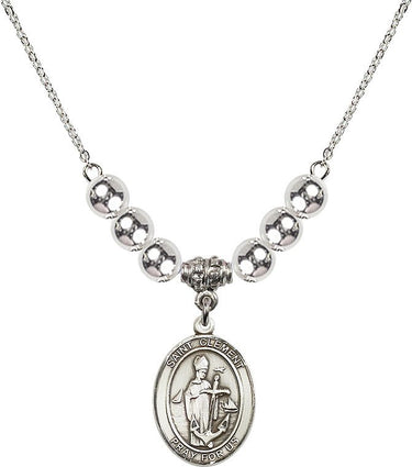 Collar de cristal de San Clemente | 3/4 pulgada | Cuentas de 6 mm | N32-8340