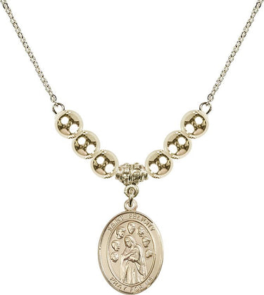 Saint Felicity Crystal Necklace | 3/4 inch | 6mm Beads | N32-8341