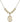 Saint Anselm of Canterbury Crystal Necklace | 3/4 inch | 6mm Beads _x0014_  14kt Gold Filled
