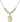 Saint Thomas A Becket Crystal Necklace | 3/4 inch | 6mm Beads _x0014_  14kt Gold Filled