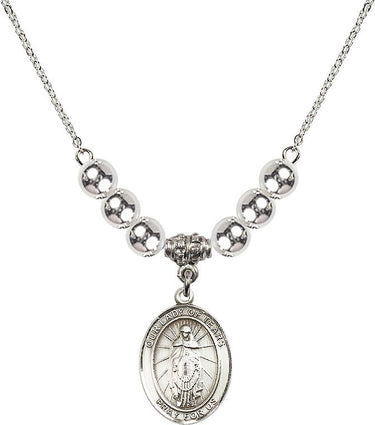 Our Lady of Tears Crystal Necklace | 3/4 inch | 6mm Beads | N32-8346
