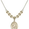 Our Lady of Grapes Crystal Necklace | 3/4 inch | 6mm Beads _x0014_  14kt Gold Filled