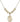 Saint Giles Crystal Necklace | 3/4 inch | 6mm Beads _x0014_  14kt Gold Filled