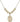 Saint Adrian of Nicomedia Crystal Necklace | 3/4 inch | 6mm Beads _x0014_  14kt Gold Filled