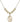 Saint Josemaria Escriva Crystal Necklace | 3/4 inch | 6mm Beads _x0014_  14kt Gold Filled