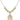 Divine Mercy Crystal Necklace | 3/4 inch | 6mm Beads _x0014_  14kt Gold Filled