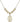 Saint Vitus Crystal Necklace | 3/4 inch | 6mm Beads _x0014_  14kt Gold Filled