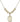 Saint John Berchmans Crystal Necklace | 3/4 inch | 6mm Beads _x0014_  14kt Gold Filled