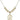Saint Simon the Apostle Crystal Necklace | 3/4 inch | 6mm Beads _x0014_  14kt Gold Filled