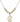 Saint Simon the Apostle Crystal Necklace | 3/4 inch | 6mm Beads _x0014_  14kt Gold Filled