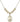Saint Honorius of Amiens Crystal Necklace | 3/4 inch | 6mm Beads _x0014_  14kt Gold Filled