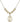 Saint Rocco Crystal Necklace | 3/4 inch | 6mm Beads _x0014_  14kt Gold Filled