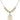 Saint Uriel the Archangel Crystal Necklace | 3/4 inch | 6mm Beads _x0014_  14kt Gold Filled