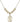 Saint Uriel the Archangel Crystal Necklace | 3/4 inch | 6mm Beads _x0014_  14kt Gold Filled