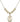 Saint Marina Crystal Necklace | 3/4 inch | 6mm Beads _x0014_  14kt Gold Filled