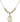 Saint Regis Crystal Necklace | 3/4 inch | 6mm Beads _x0014_  14kt Gold Filled