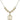 Saint Theodora Crystal Necklace | 3/4 inch | 6mm Beads _x0014_  14kt Gold Filled