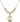 Saint Drogo Crystal Necklace | 3/4 inch | 6mm Beads _x0014_  14kt Gold Filled