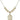 Saint Bernadine of Sienna Crystal Necklace | 3/4 inch | 6mm Beads _x0014_  14kt Gold Filled