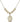 Saint Bernadine of Sienna Crystal Necklace | 3/4 inch | 6mm Beads _x0014_  14kt Gold Filled