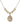 Our Lady of Assumption Crystal Necklace | 3/4 inch | 6mm Beads _x0014_  14kt Gold Filled