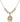 Blessed Miguel Pro Crystal Necklace | 3/4 inch | 6mm Beads _x0014_  14kt Gold Filled