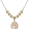 Blessed Emilee Doultremont Crystal Necklace | 3/4 inch | 6mm Beads _x0014_  14kt Gold Filled