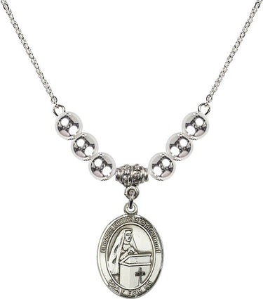 Blessed Emilee Doultremont Crystal Necklace | 3/4 inch | 6mm Beads | N32-8390
