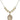 Saint Pauline Visintainer Crystal Necklace | 3/4 inch | 6mm Beads _x0014_  14kt Gold Filled