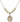 Saint Pauline Visintainer Crystal Necklace | 3/4 inch | 6mm Beads _x0014_  14kt Gold Filled