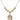Saint Jacob of Nisibis Crystal Necklace | 3/4 inch | 6mm Beads _x0014_  14kt Gold Filled