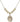 Saint Jacob of Nisibis Crystal Necklace | 3/4 inch | 6mm Beads _x0014_  14kt Gold Filled