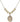 Saint Peter Canisius Crystal Necklace | 3/4 inch | 6mm Beads _x0014_  14kt Gold Filled