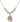 Saint Peter Chanel Crystal Necklace | 3/4 inch | 6mm Beads _x0014_  14kt Gold Filled