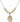 Saint Nathanael Crystal Necklace | 3/4 inch | 6mm Beads _x0014_  14kt Gold Filled