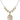 Jeanne Chezard de Matel Crystal Necklace | 3/4 inch | 6mm Beads _x0014_  14kt Gold Filled