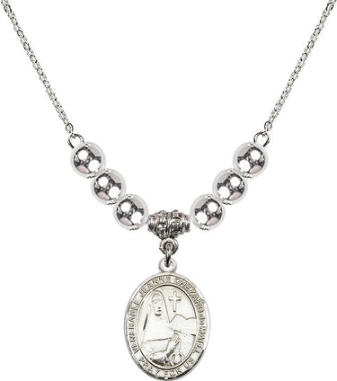 Jeanne Chezard de Matel Crystal Necklace | 3/4 inch | 6mm Beads