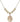 Saint Alphonsa of India Crystal Necklace | 3/4 inch | 6mm Beads _x0014_  14kt Gold Filled