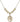 Saint Jeanne Jugan Crystal Necklace | 3/4 inch | 6mm Beads _x0014_  14kt Gold Filled