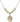 Saints Peter & Paul Crystal Necklace | 3/4 inch | 6mm Beads _x0014_  14kt Gold Filled