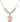 Saint Lydia Purpuraria Crystal Necklace | 3/4 inch | 6mm Beads _x0014_  14kt Gold Filled