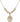 Saint Theodore Stratelates Crystal Necklace | 3/4 inch | 6mm Beads _x0014_  14kt Gold Filled