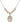 Saint Dismas Crystal Necklace | 3/4 inch | 6mm Beads _x0014_  14kt Gold Filled