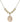 Saint Margaret Mary Alacoque Crystal Necklace | 3/4 inch | 6mm Beads _x0014_  14kt Gold Filled