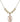 Saint Fabian Crystal Necklace | 3/4 inch | 6mm Beads _x0014_  14kt Gold Filled