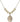 Saint Joseph Marello Crystal Necklace | 3/4 inch | 6mm Beads _x0014_  14kt Gold Filled