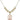 Guardian Angel Crystal Necklace | 3/4 inch | 6mm Beads _x0014_  14kt Gold Filled